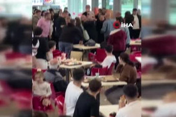 Ankara’da alışveriş merkezinde vatandaşlar arasında kavga
