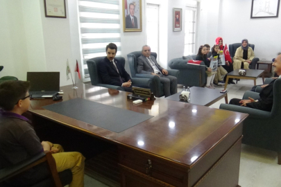 Bolu'da Kaymakamlık koltuğunu öğrenciler devraldı