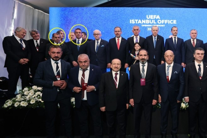 Tarihi açılışta Ali Koç ve Dursun Özbek yan yana