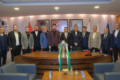 Yıldırım Belediyesi, şampiyon Bursaspor'u ağırladı