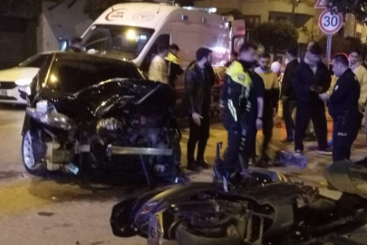 Bursa Gemlik’te feci kaza: 1 ağır yaralı