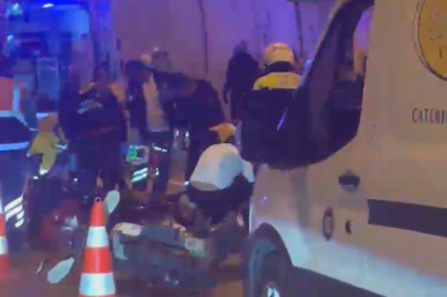 İstanbul Dolmabahçe Tüneli’nde kaza yapan motosiklet sürücüsü hayatını kaybetti