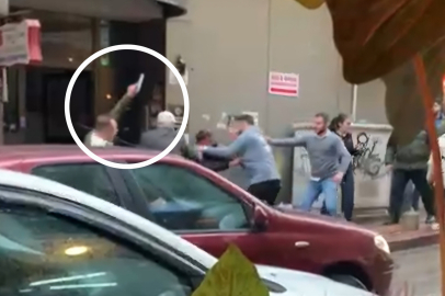 Samsun'da kavgayı ayırmak isteyen uzman çavuş havaya ateş açtı