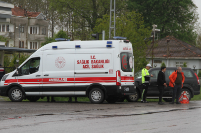 Samsun'da yolcu otobüsü iki araca çarptı: 1 yaralı