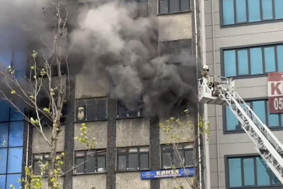 Ayakkabı imalathanesinde yangın