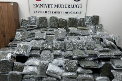 İstanbul Maltepe'de petshop görünümlü depoda 100 kilo uyuşturucu ele geçirildi