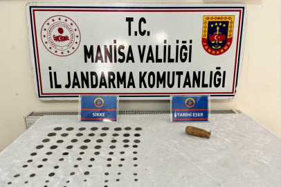 Manisa’da 76 sikke ele geçirildi