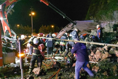 Samsun'da heyelan! Anne yaralı olarak kurtarıldı, baba ve 2 çocuk hayatını kaybetti