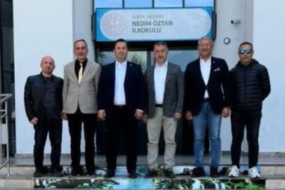 Bursa'da 'Kardeş Ülkeler Kardeş Okullar Projesi' kapsamında anlamlı ziyaret