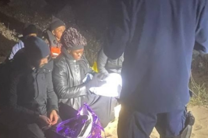 İzmir Dikili'de 7 düzensiz göçmen yakalandı