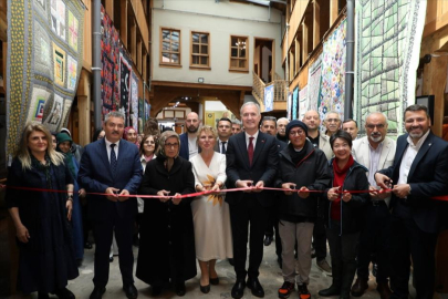 Kırkyama sanatının en güzel örnekleri Bursa İnegöl Kent Müzesinde görücüye çıktı