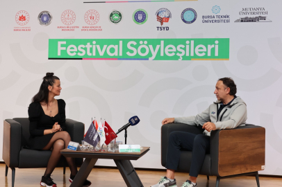 Orhun Ene spor söyleşı̇lerı̇'nde gençlerle buluştu