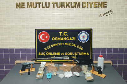 Bursa'da uyuşturucu tacirlerine geçit yok