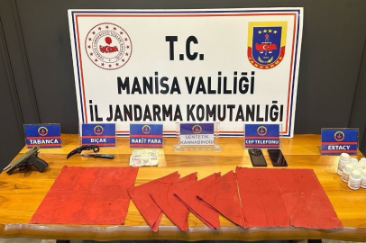 Manisa’da şüphelilerden A4 kağıdına emdirilmiş uyuşturucu çıktı