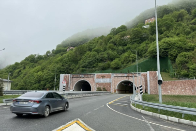 Yeni Zigana Tüneli'nden 2 yılda 3 milyon 490 bin araç geçti