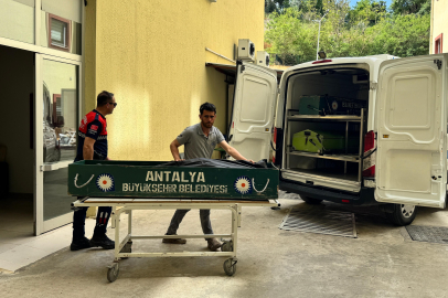 Antalya Gazipaşa'da 2 çocuk babası depo içerisinde ölü bulundu