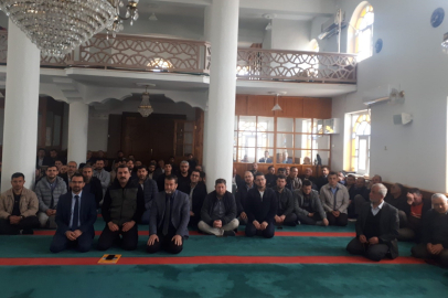 Bursa'da orman yangınlara karşı cami cemaati bilgilendirildi