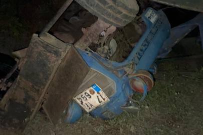 Çanakkale'de tarlada traktör devrildi: 80 yaşındaki çiftçi yaşamını yitirdi