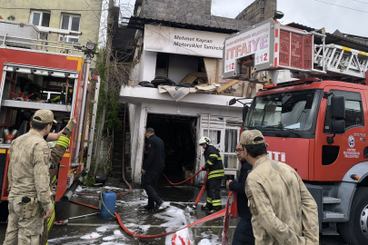 Hatay'da Dörtyol’da korkutan yangın