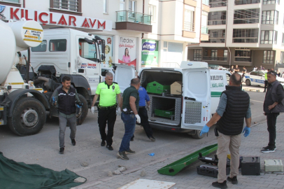 Konya'da beton mikserinin altında kalan yaşlı adam hayatını kaybetti