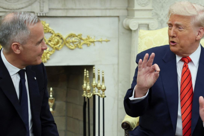 Trump, Kanada Başbakanı Carney ile bir araya geldi