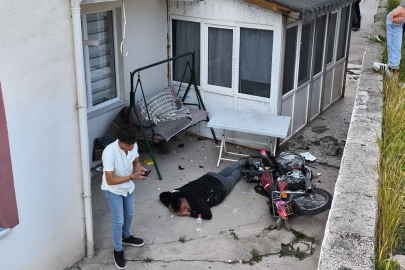 Yozgat'ta polisin 'dur' ihtarına uymadı kaza yaptı