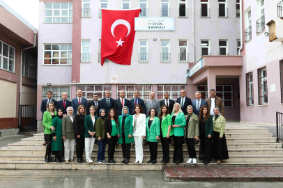 Bursa Gemlik 11 Eylül İlkokulunda sağlıklı yaşam rüzgârı esti