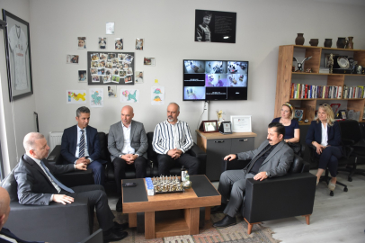 Bursa Nilüfer Kaymakamı Sözer'den NİLTİMDER'e ziyaret