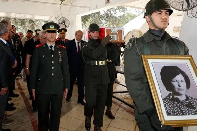 Kayıp şehit Ayşe Ramadan'ın naaşı 51 yıl sonra bulunarak KKTC'de defnedildi