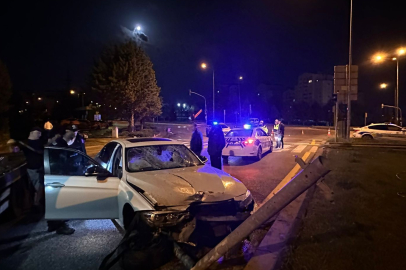 Ankara'da trafik kazası: 1 ölü