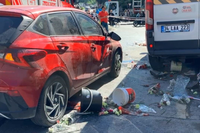 İstanbul Kağıthane'de feci kaza: 1 ölü, 5 yaralı