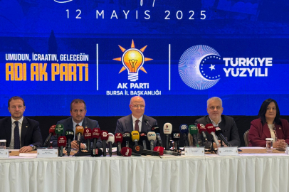 AK Parti İl Başkanlığı'ndan Bursa Yatırımları basın toplantısı