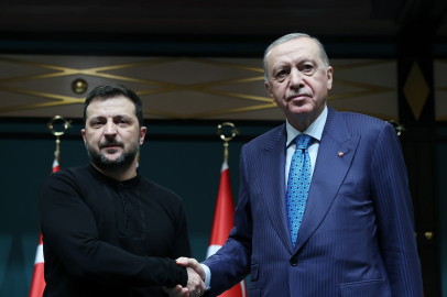 Erdoğan, Ukrayna Devlet Başkanı Zelenskiy ile görüştü