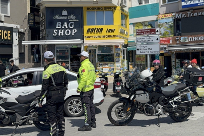 Muğla Marmaris'te sadece 4 ayda binlerce motosiklet sürücüsüne ceza yazıldı