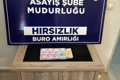 Bingöl'de bankta unutulan telefonu alan şüpheli yakalandı