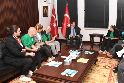 Bursa'da engelli bireyler sordu, Başkan Aydın cevapladı