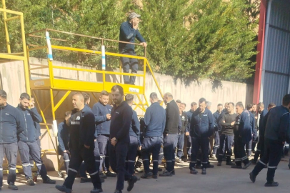 Bursa'da otobüs fabrikasında grev!