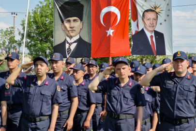 Karaman'da 34 özel birey yemin ederek bir günlük asker oldu