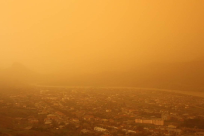 Afrika'dan yola çıkan çöl tozu Bursa'ya ulaştı!
