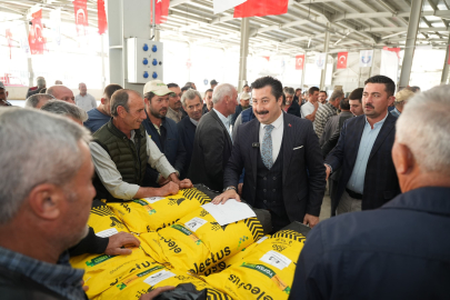 Bursa Yenişehir Belediyesi'nden çiftçiye tarihi destek