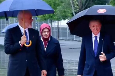 Cumhurbaşkanı Erdoğan Arnavutluk'ta: Dünyaya barışı seslendireceğiz