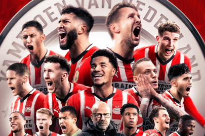 Hollanda'da şampiyon PSV