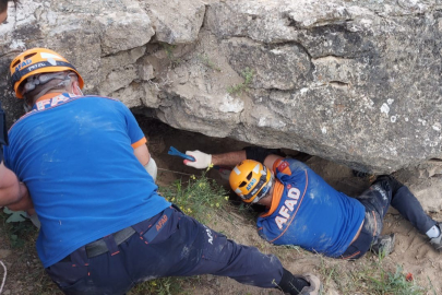 Tokat'ta kaçık kazı yaparken feci şekilde can verdi