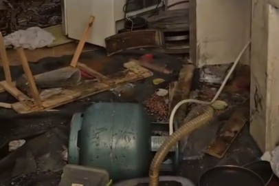 Ayılar belediye başkanının evine girdi