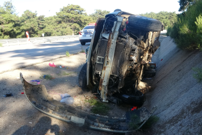 Çanakkale'de trafik kazası: 2 yaralı
