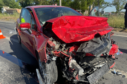 Uşak'ta zincirleme kaza