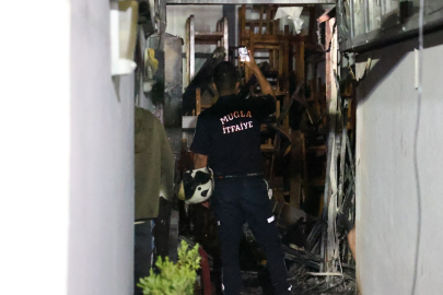 Muğla’daki restoranda çıkan yangın söndürüldü