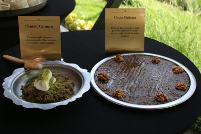 Bursa'daki "Türk Mutfağı Haftası" etkinliği kapsamında 20 çeşit helva tanıtıldı