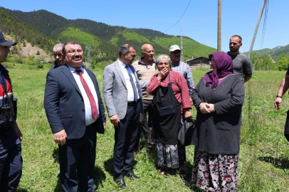 Artvin'de yaşlı kadına ait ev çıkan yangında kül oldu