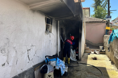 Çorum Sungurlu’da evde çıkan yangın paniğe sebep oldu